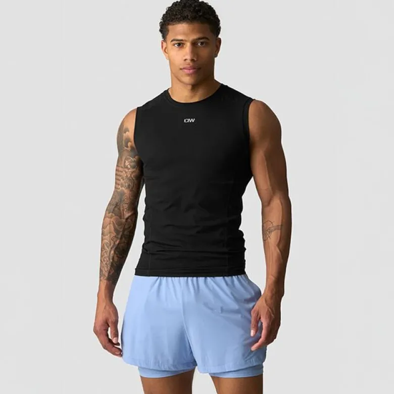 Ignite Muscle Fit Tank Top, Black