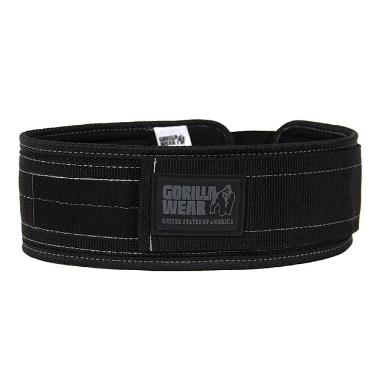 4 Inch Nylon Belt, black