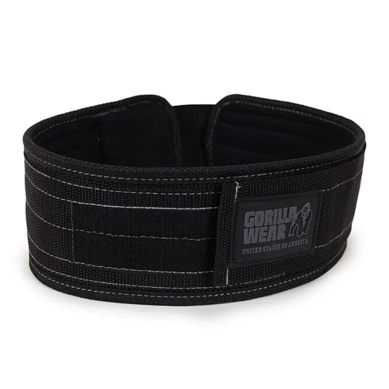 4 Inch Nylon Belt, black