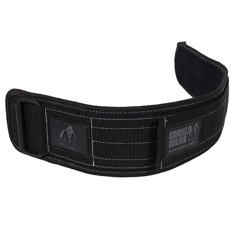 4 Inch Nylon Belt, black