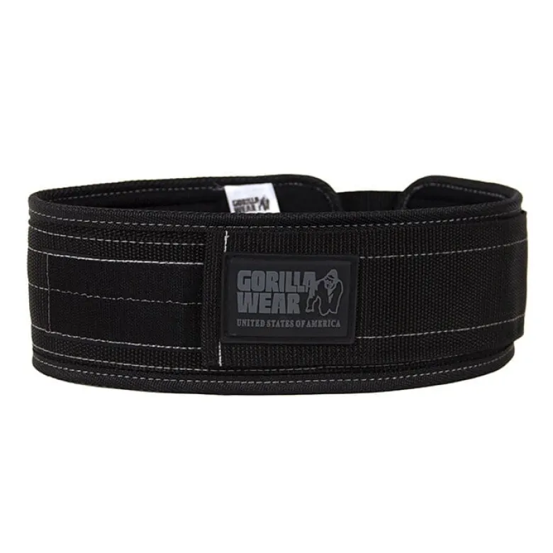 4 Inch Nylon Belt, black