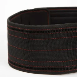 4 Inch Nylon Belt, black/red