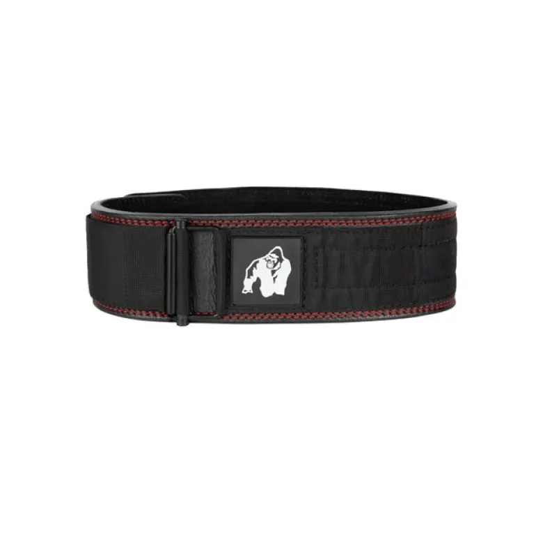 4 Inch Premium Lifting Belt, Black