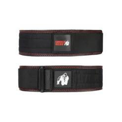 4 Inch Premium Lifting Belt, Black
