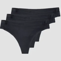 Invisible Thong 3-pack, Black