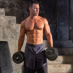 Iron Gym 20kg Plate Set, 5kg x 4 (Add ons)