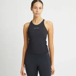 Jacquard Tank, Black