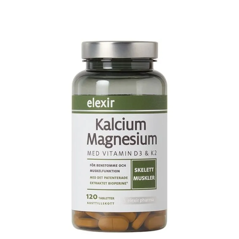 Kalcium Magnesium 120 tabletter