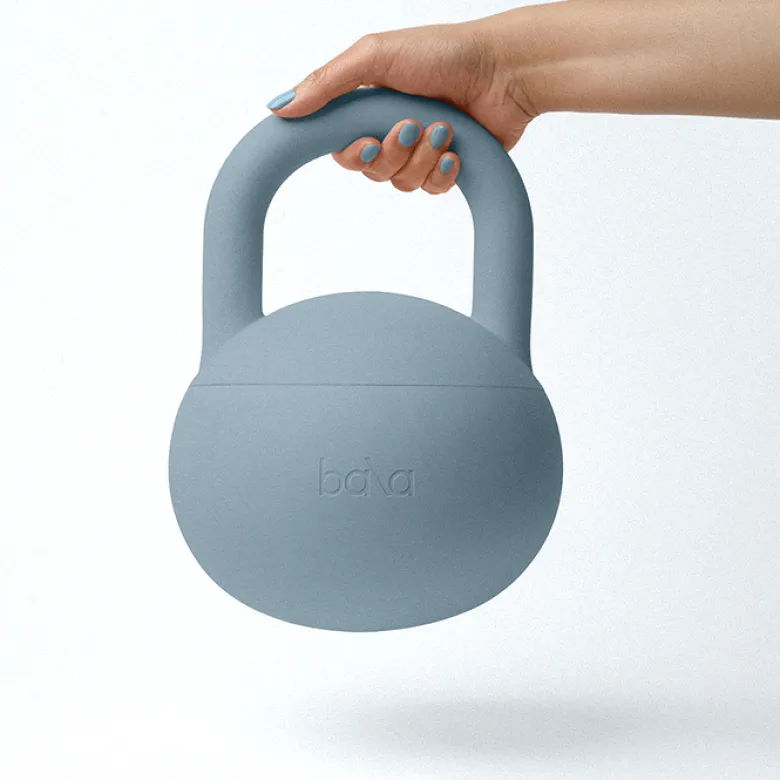 Kettlebell 10 lb 4,5 kg Blå