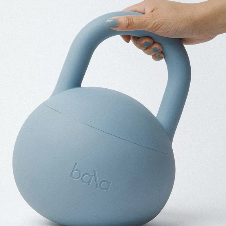 Kettlebell 10 lb 4,5 kg Blå