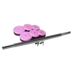 20 kg pump set inkl. skivstång