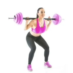 20 kg pump set inkl. skivstång