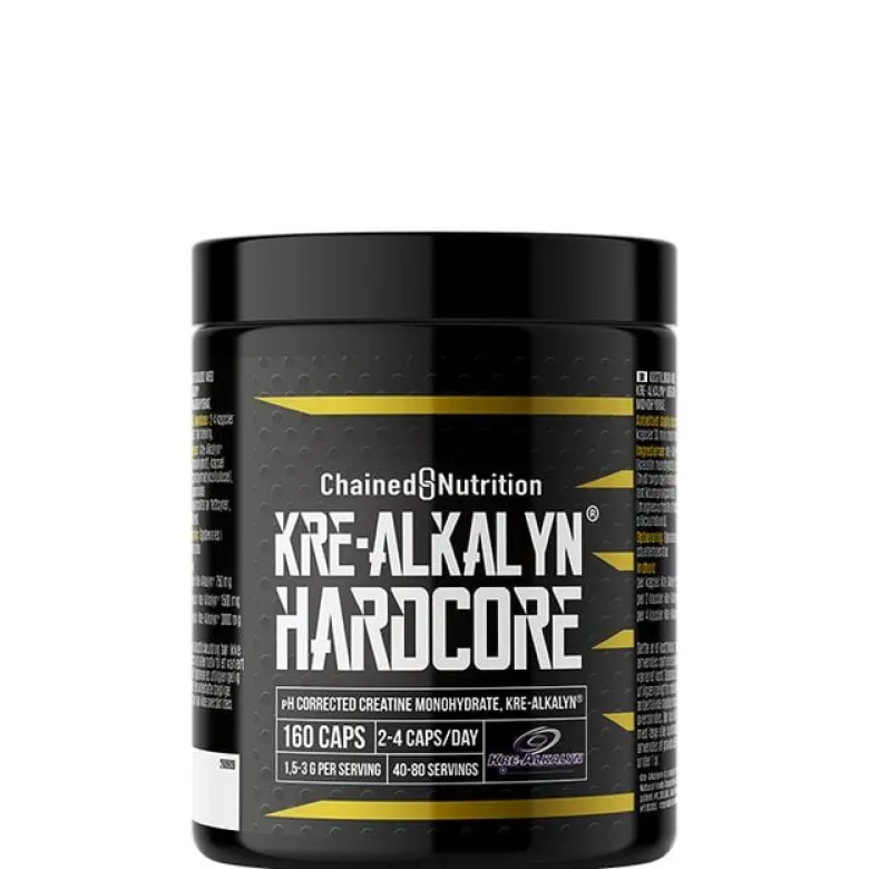 Kre-Alkalyn Hardcore Kapsler 160 stk