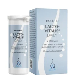 Lactovitalis® Daily Melkesyrebakterier 30 vegetabilske kapsler