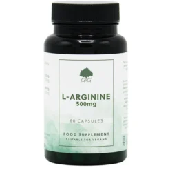 L-arginin 500 mg 60 kapsler