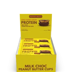 Låda Nutry Nuts Protein Peanut Butter Cups 42 g Milk Chocolate