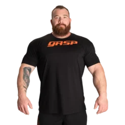 Legacy Gym Tee, Black/Flame