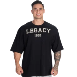 Legacy Irn Thrml Tee, Black/Desert