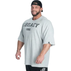 Legacy Irn Thrml Tee, Grey Melange