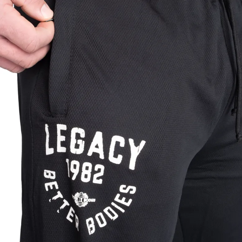 Legacy Mesh Pants, Black/White