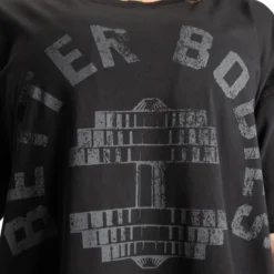Legacy Oversized Tee, Washed Black