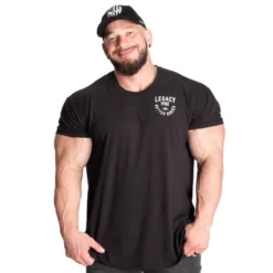 Legacy Street Tee, Washed Black