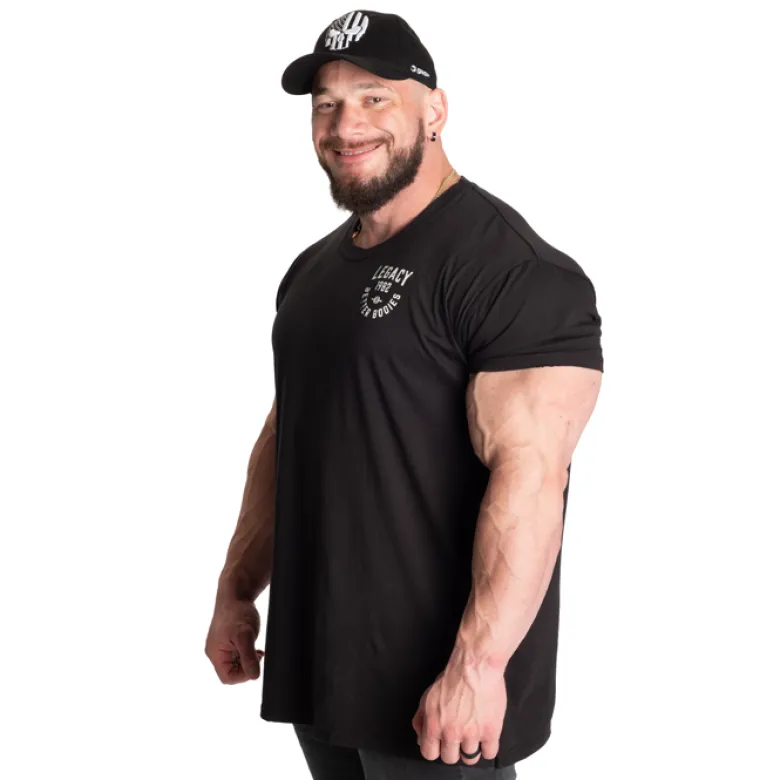 Legacy Street Tee, Washed Black