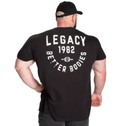 Legacy Street Tee, Washed Black