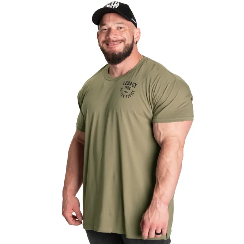 Legacy Street Tee, Washed Green