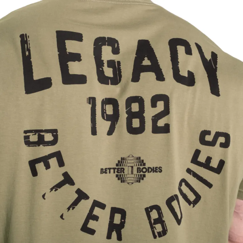 Legacy Street Tee, Washed Green