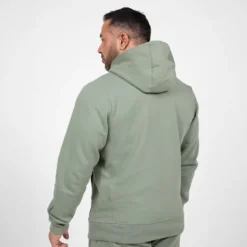 Leon Zipped Hoodie, Green