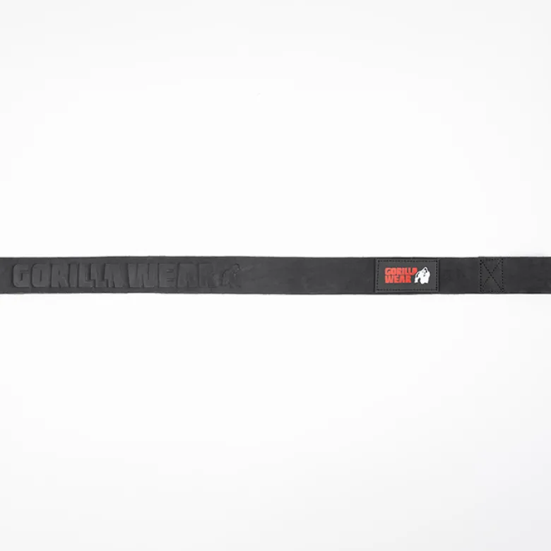 Lifting Straps Lær Svart