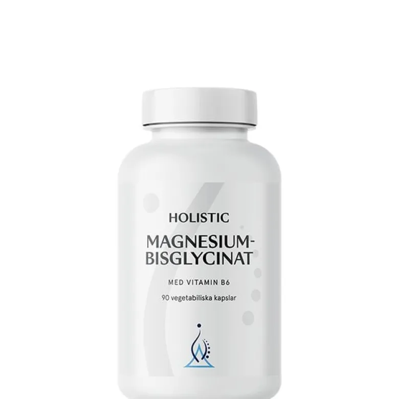 Magnesiumbisglycinat 100 mg 90 vegetabiliska kapslar