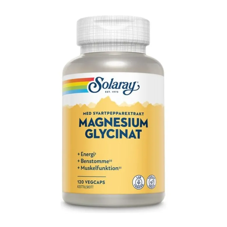 Magnesium Glycinat 120 kapslar