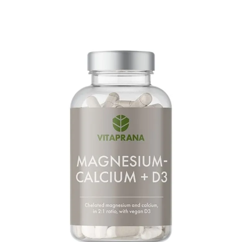 Magnesium Kalcium + D3 100 kapsler