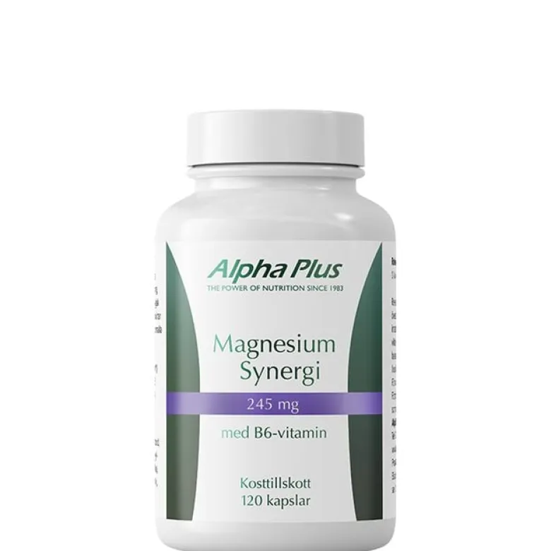 Magnesium Synergi 120 kapslar
