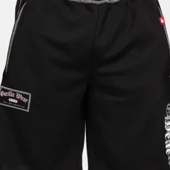 Marlow Mesh Shorts, Black/Grey