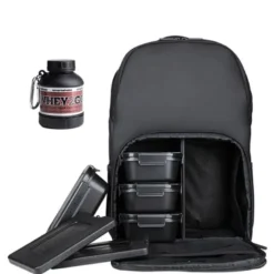 Meal Prep Ryggsekk + Whey2Go Flaske på kjøpet