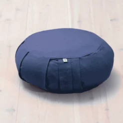 Meditasjonspute Rund Blå
