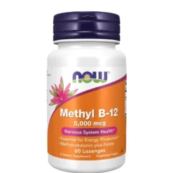 Metyl B-12 5000 mcg Vegansk 60 sugetabletter