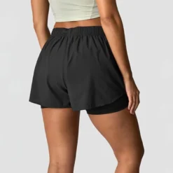Mirage 2-in-1 Shorts Wmn, Black