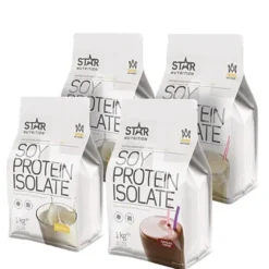 Mix&Match: 4 x Soy Protein Isolate Soyaproteinisolat 1 kg