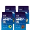 Mix&Match: 4 x Whey-80 Myseprotein 1 kg