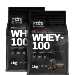 Mix&Match: 2 x Whey-100 Myseprotein 1 kg
