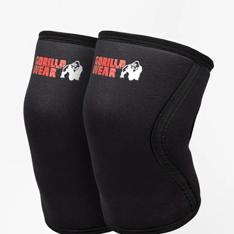 5 MM Knee Sleeves, Black