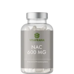 NAC 600 mg Aminosyre 100 kapsler