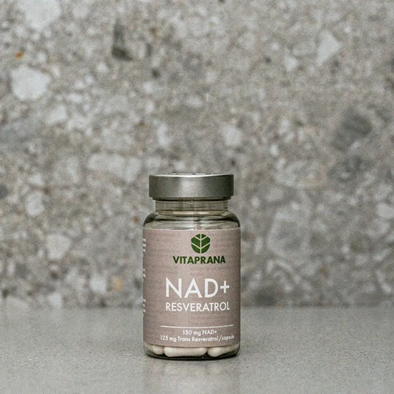NAD+Resveratrol 60 kapslar