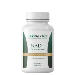 NAD+ Resveratrol 60 kapsler