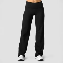 Nimble Straight Leg Pants, Black