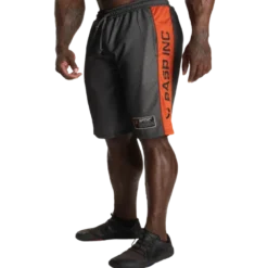 No1 Mesh Shorts, Black/Flame